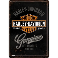 10124 Pocztówka 14x10 cm Harley-Davidson