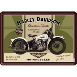 10123 Pocztówka 14x10 cm Harley-Davidson