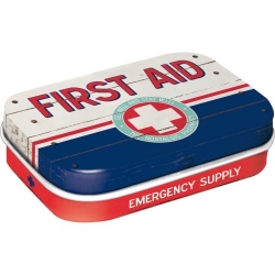 81320 Mint Box First Aid Blue - Emergenc