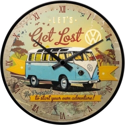51058 Zegar Ścienny VW Bulli - Let Get L