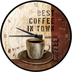 51048 Zegar Ścienny Best Coffee in Town