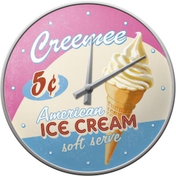 51037 Zegar Ścienny Ice Cream