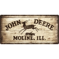 27001 Plakat 25 x 50cm John Deere Logo 1
