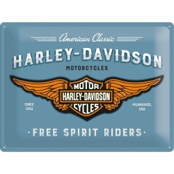 23244 Plakat 30 x 40cm Harley-Davidson -