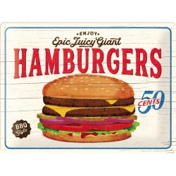 23240 Plakat 30 x 40cm Hamburgers