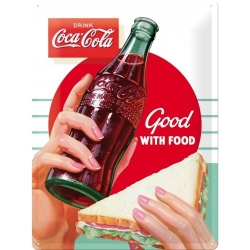 23234 Plakat 30 x 40cm Coca-Cola Good Wi