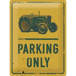 23210 Plakat 30 x 40cm Tractor Parking O