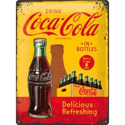23195 Plakat 30 x 40cm Coca-Cola - In Bo