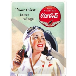 23194 Plakat 30 x 40cm Coca-Cola - Takes