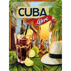 23182 Plakat 30 x 40cm Cuba Libre