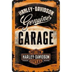 22238 Plakat 20x30 Harley-Davidson Garag