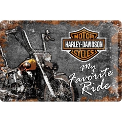 22174 Plakat 20x30 Harley-Davidson Favou