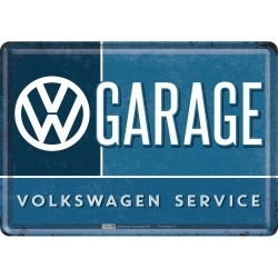 10282 Pocztówka 14x10 cm VW Garage