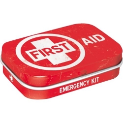 81375 Mint Box First Aid Red
