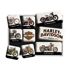 83102 Magnesy (9szt) Harley-Davidson - M