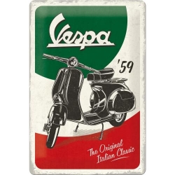 22283 Plakat 20x30 Vespa The Italian Cla