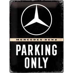23262 Plakat 30x40 Mercedes Parking Only