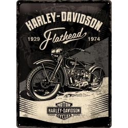 23247 Plakat 30x40 Harley-Davidson Flath