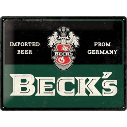 23272 Plakat 30x40 Becks-Imported Beer