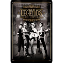 22299 Plakat 20x30 Legends Live Forever