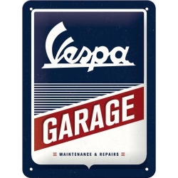 26242 Plakat 15 x 20cm Vespa-Garage