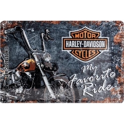 22174 Plakat 20x30 Harley-Davidson Favou