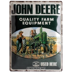 23137 Plakat 30 x 40cm John Deere Qualit