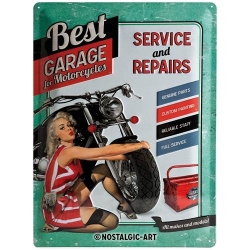23151 Plakat 30 x 40cm Best Garage - Gre