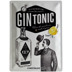 23219 Plakat 30 x 40cm Gin Tonic