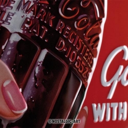 23234 Plakat 30 x 40cm Coca-Cola Good Wi