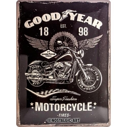 23242 Plakat 30 x 40cm Goodyear - Motorc