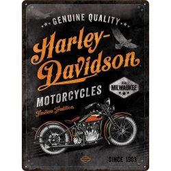 23279 Plakat 30x40cm Harley-Davidson Tim