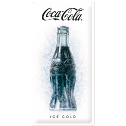 27028 Plakat 25 x 50cm Coca-Cola Ice Whi