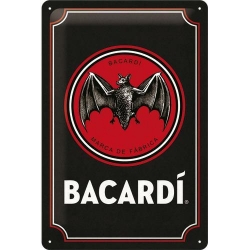 22319 Plakat 20x30 Bacardi - Logo Black