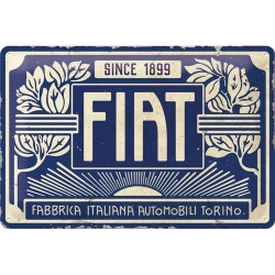 22321 Plakat 20x30 Fiat Since 1899 Logo