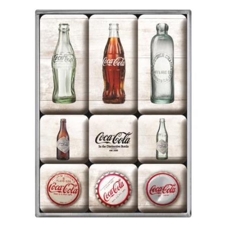 83082 Magnesy (9szt) Coca-Cola - Bottle