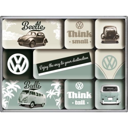 83054 Magnesy (9szt) VW Think Tall and S