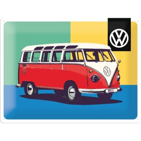 63326 Plakat 30 x 40cm VW Bulli – Pop Ar