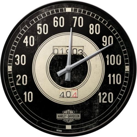 51084 Zegar Ścienny Harley-Davidson Tach