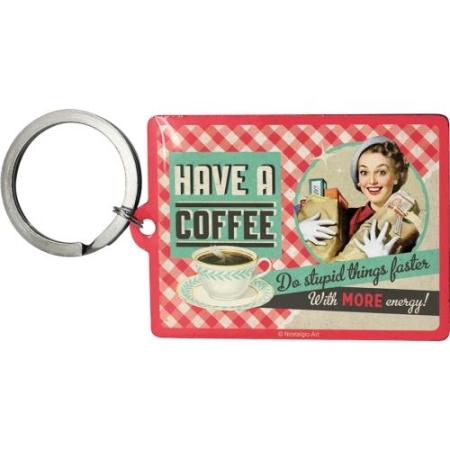 47028 Brelok do kluczy Have A Coffee