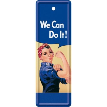 45015 Zakładka Metalowa We can do it