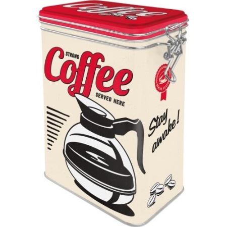 31105 Puszka z klipsem Strong Coffee Ser