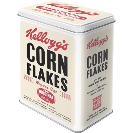 30113 Puszka L Kelloggs Corn Flakes Retr