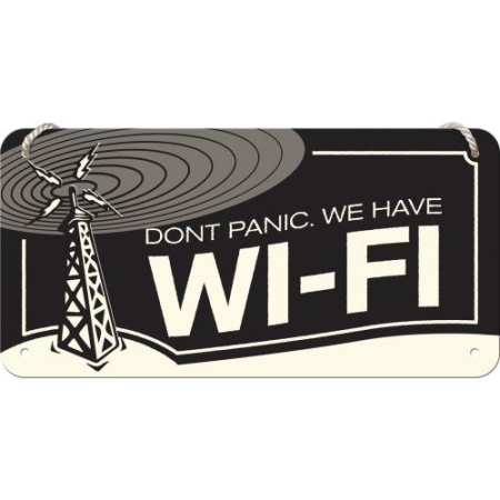 28013 Zawieszka Metalowa WI-FI