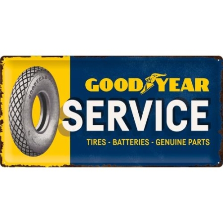 27024 Plakat 25 x 50cm Goodyear - Servic