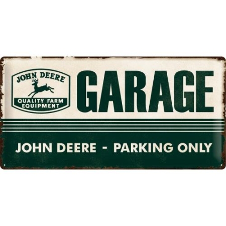 27013 Plakat 25 x 50cm John Deere Garage