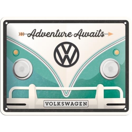 26222 Plakat 15 x 20cm VW Bulli Adventur