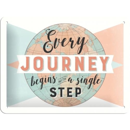 26198 Plakat 15 x 20cm Every Journey beg