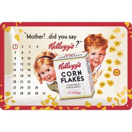 22167 Plakat Kalendarz Kelloggs Mother