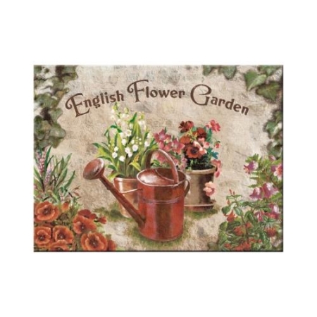 14265 Magnes English Flower Garden Red C